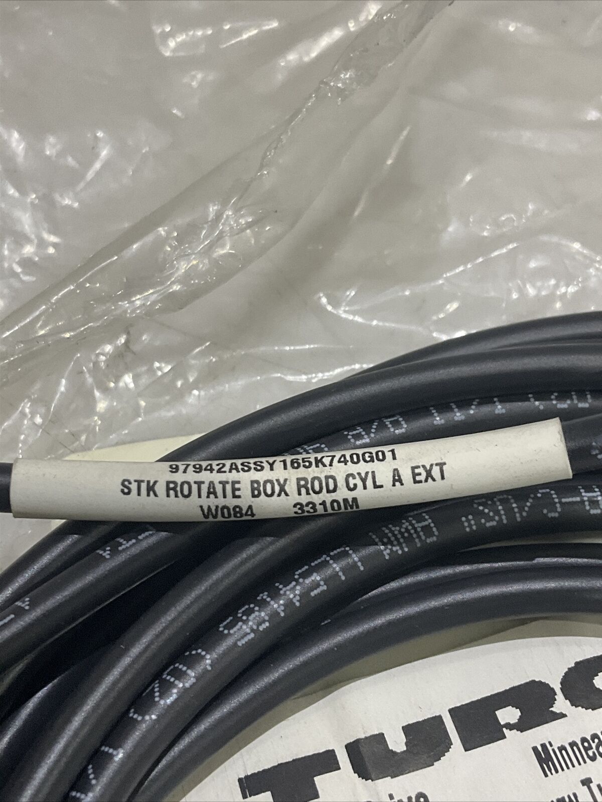 TURCK U-29253 BL67 GW-39-DI-00.3 CABLE ASSEMBLY W084 LOT OF 2 U3S