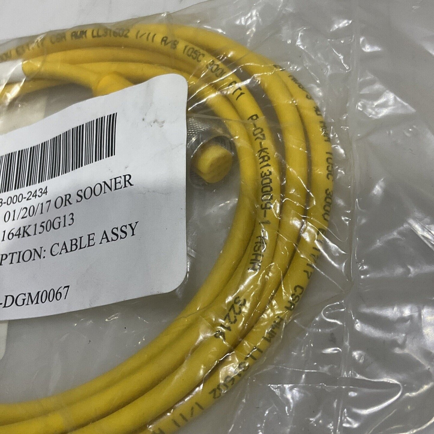 TURCK U-30829 164K150G13 CABLE ASSEMBLY LOT OF 2 U3S