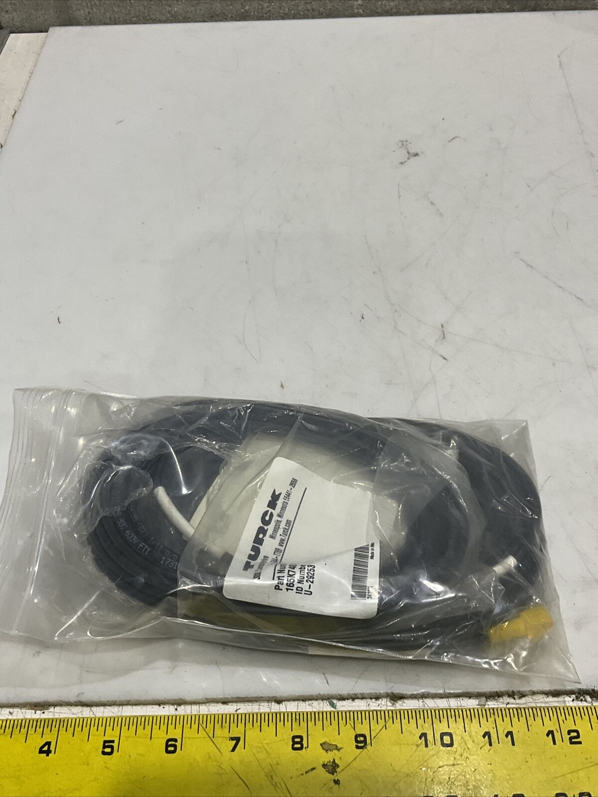 TURCK U-29253 BL67 GW-39-DI-00.3 CABLE ASSEMBLY W084 LOT OF 2 U3S