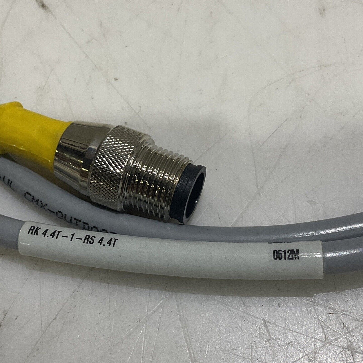 TURCK RK 4.4T-1-RS 4.4T U2444-1 ACTUATOR AND SENSOR CABLE LOT OF 5 U3S
