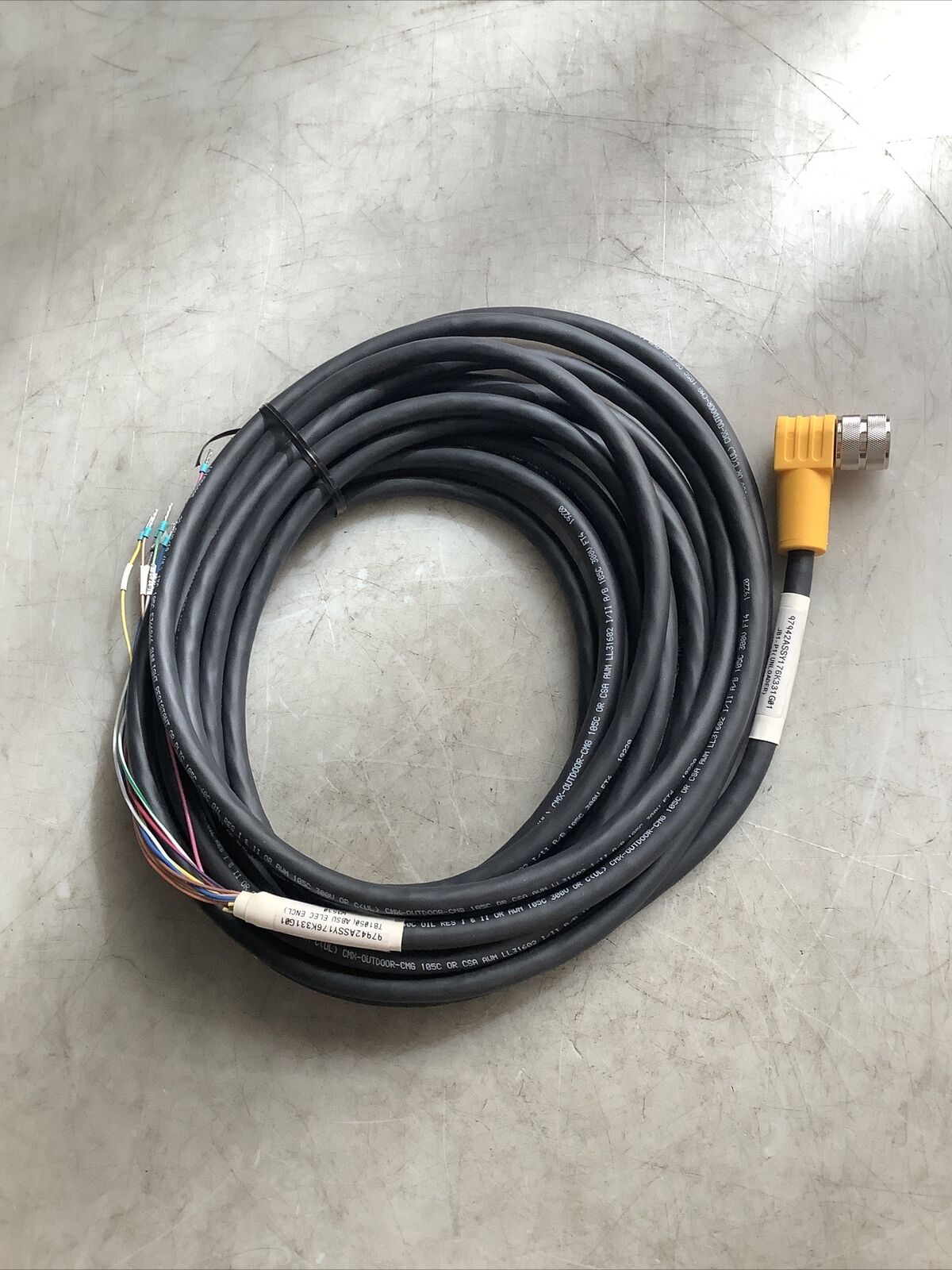 TURCK 176K331G01 CABLE ASSEMBLY U3S