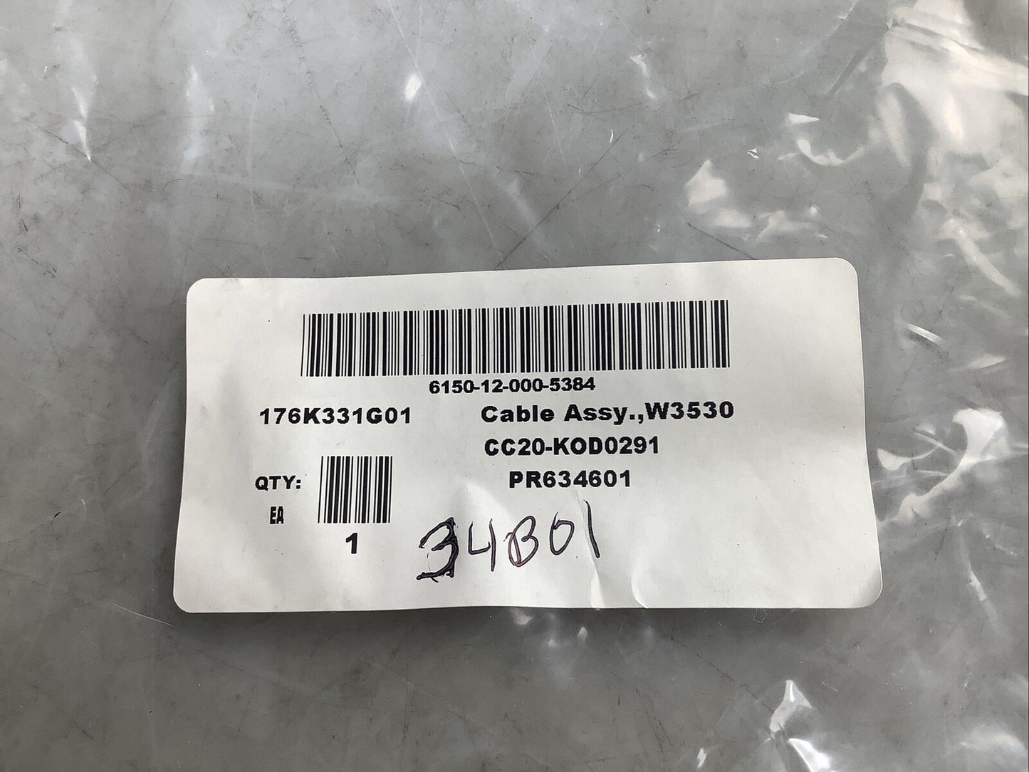TURCK 176K331G01 CABLE ASSEMBLY U3S