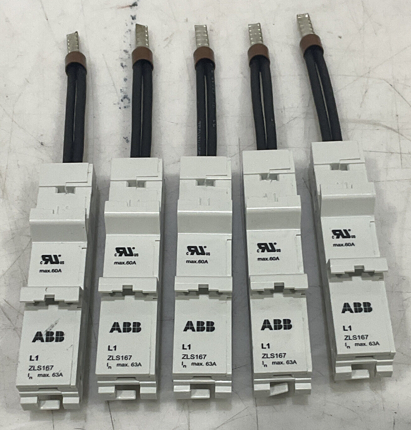 ABB ZLS167 BUS STAB ADAPTER LOT OF 5 U3S