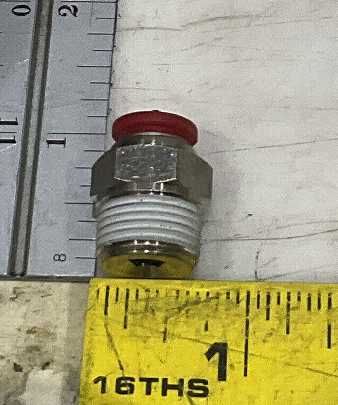 C01250838 COMPRESSED AIR FITTING 8MMX3/8 LOT OF 23 U3S