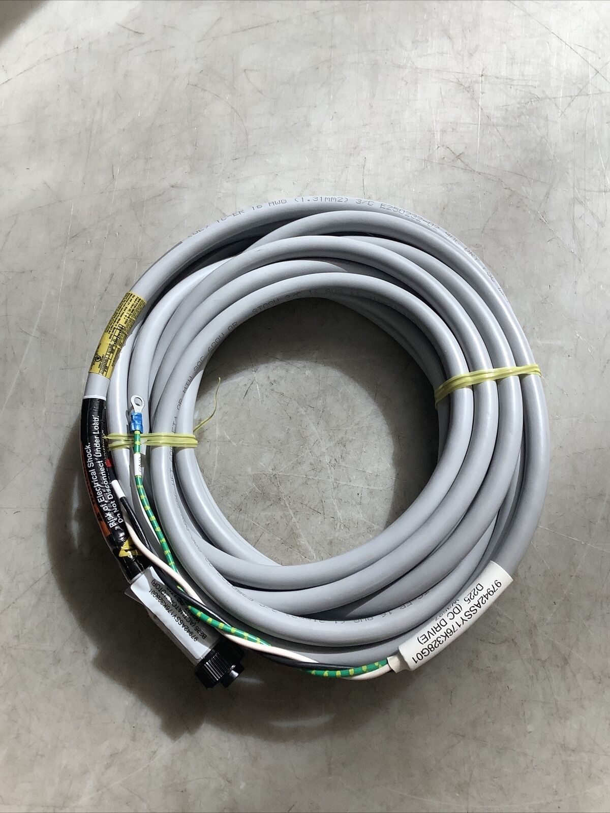 TURCK 176K328G01 CABLE ASSEMBLY U3S