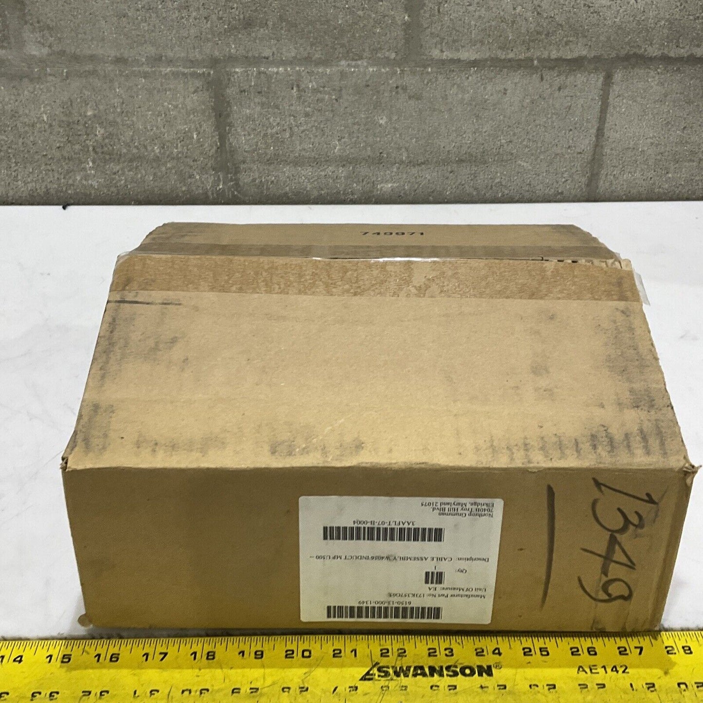 TURCK U2-16499 13064 CABLE ASSEMBLY W4056 INDUCT MP U500 U3S