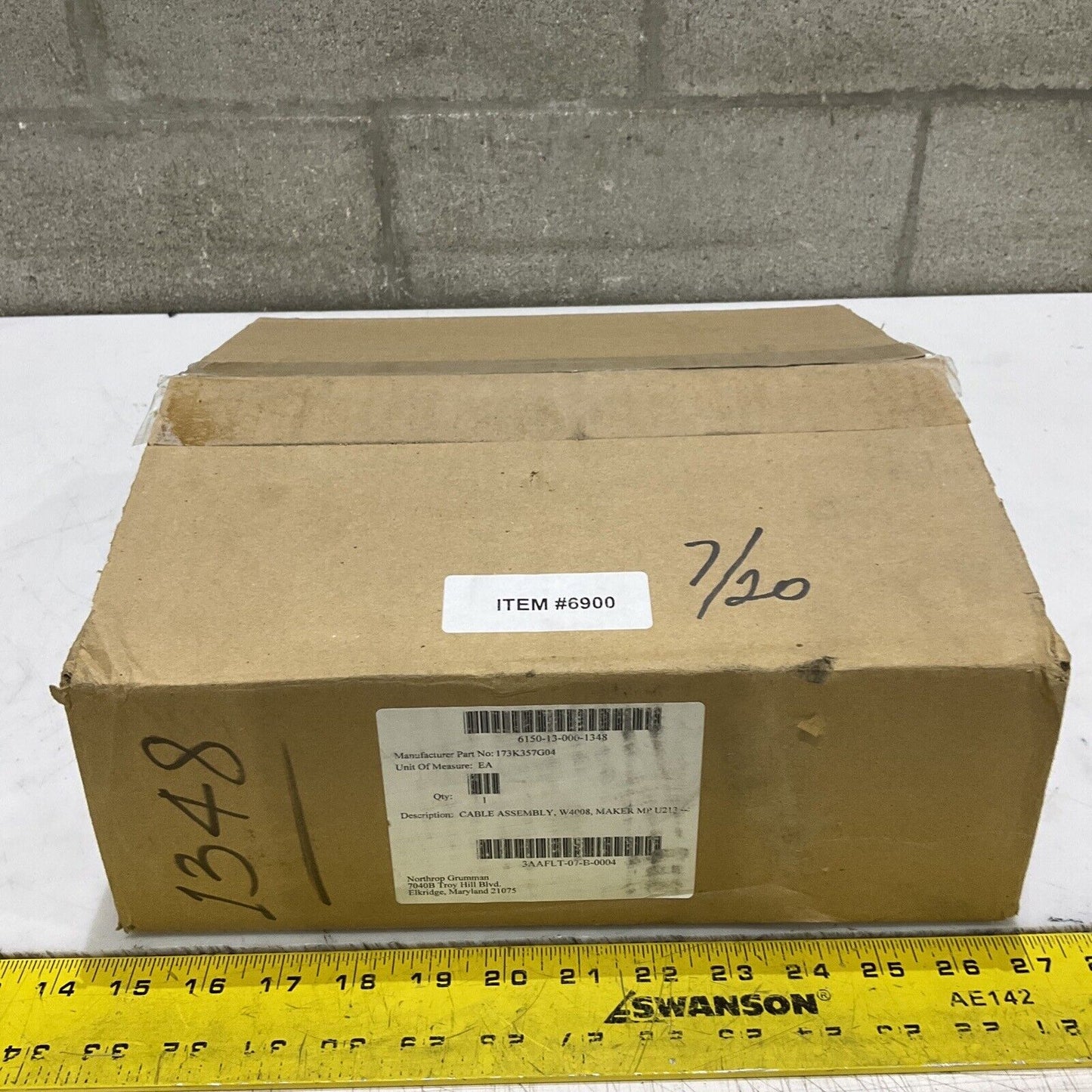 TURCK 13063 U2-16496 CABLE ASSEMBLY W4008 MAKER MPU213 U3S