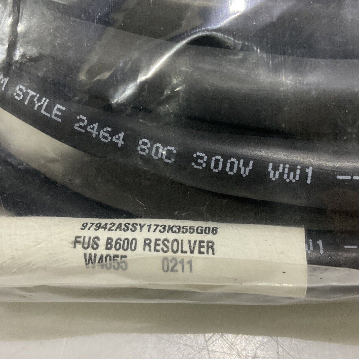 TURCK 13083 U2-16483 RESOLVER CABLE ASSEMBLY RESOLVER W4055 U3S