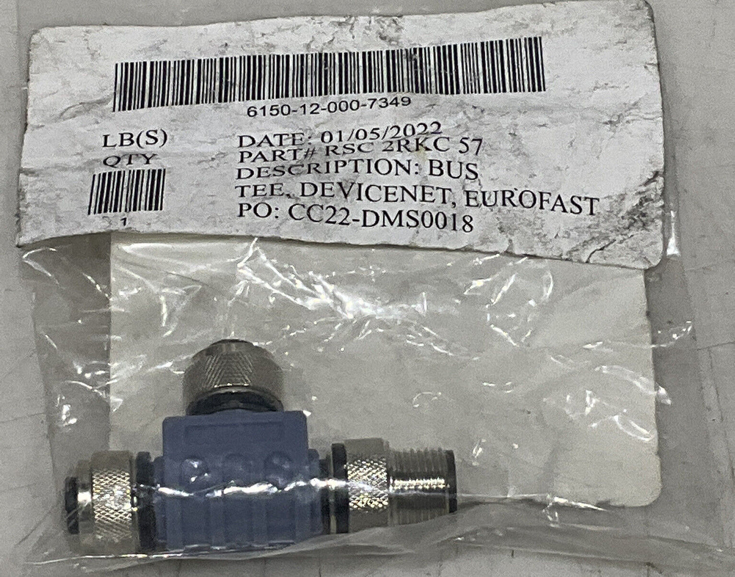 TURCK E9003 CONNECTOR U3S