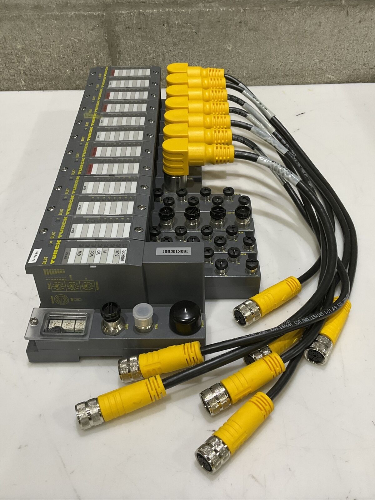 TURCK BL67-B-1M16-19-0.5M BL67-B-8M8 BL67 VERTICALIZER CAN OPEN ASSEMBLY U3S