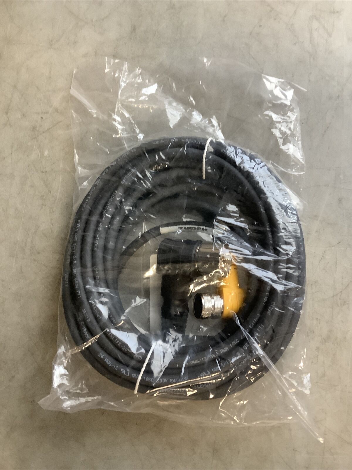 TURCK NG/CSWM 12 BKWM 14-954-7.5/S101 U-14083 CORDSET U3S