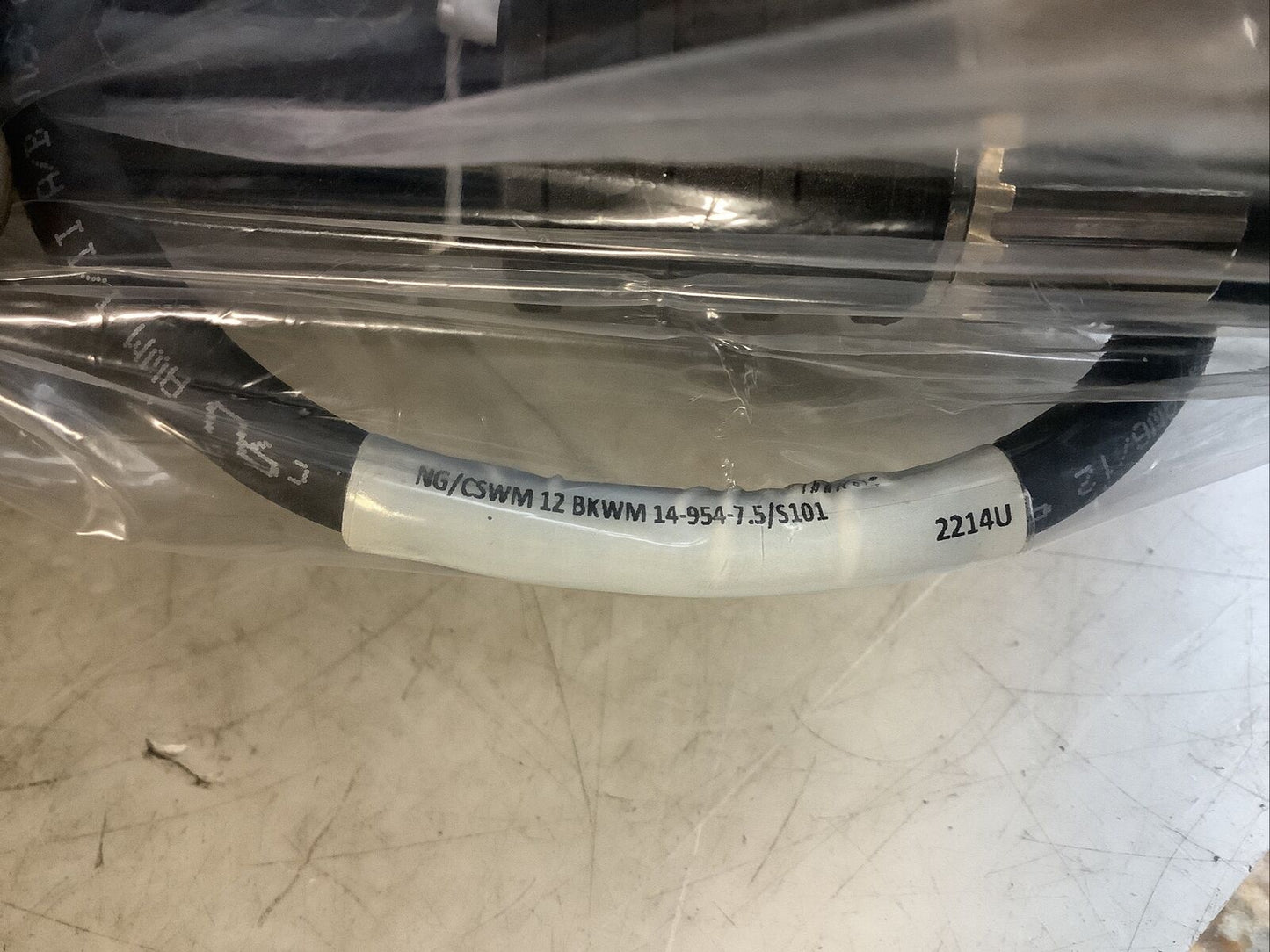 TURCK NG/CSWM 12 BKWM 14-954-7.5/S101 U-14083 CORDSET U3S