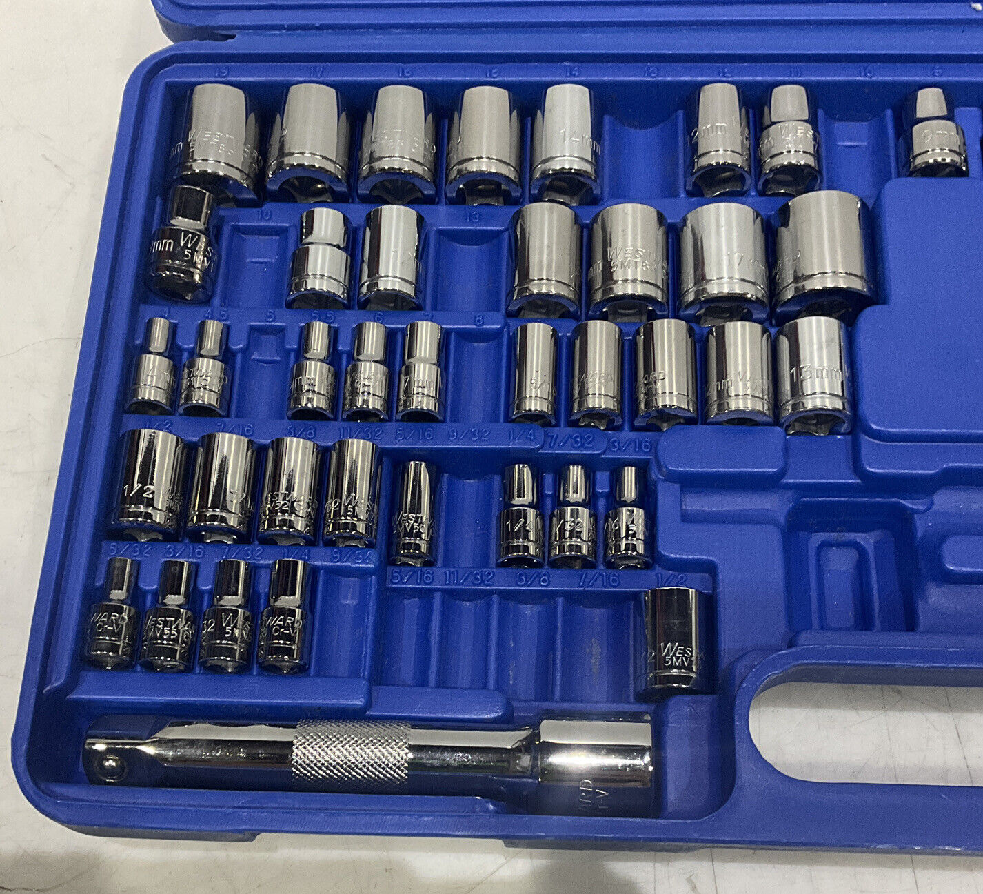 WESTWARD 4PM18A SOCKET WRENCH SET/INCOMPLETE U3S