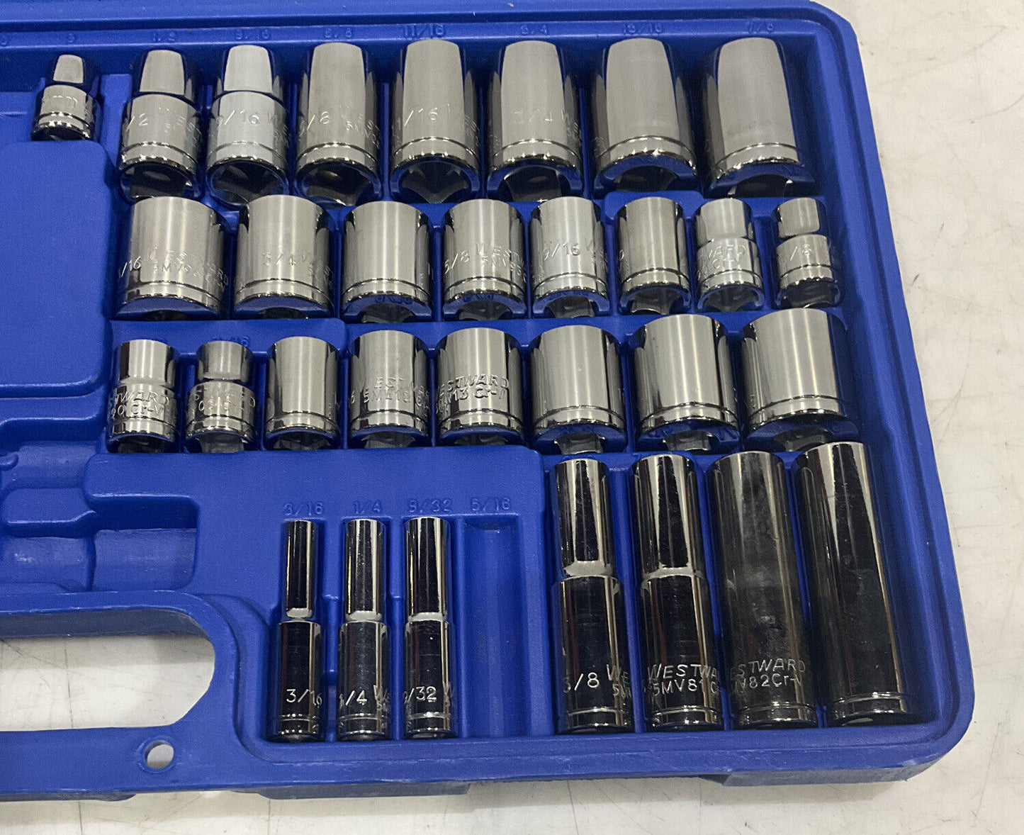 WESTWARD 4PM18A SOCKET WRENCH SET/INCOMPLETE U3S