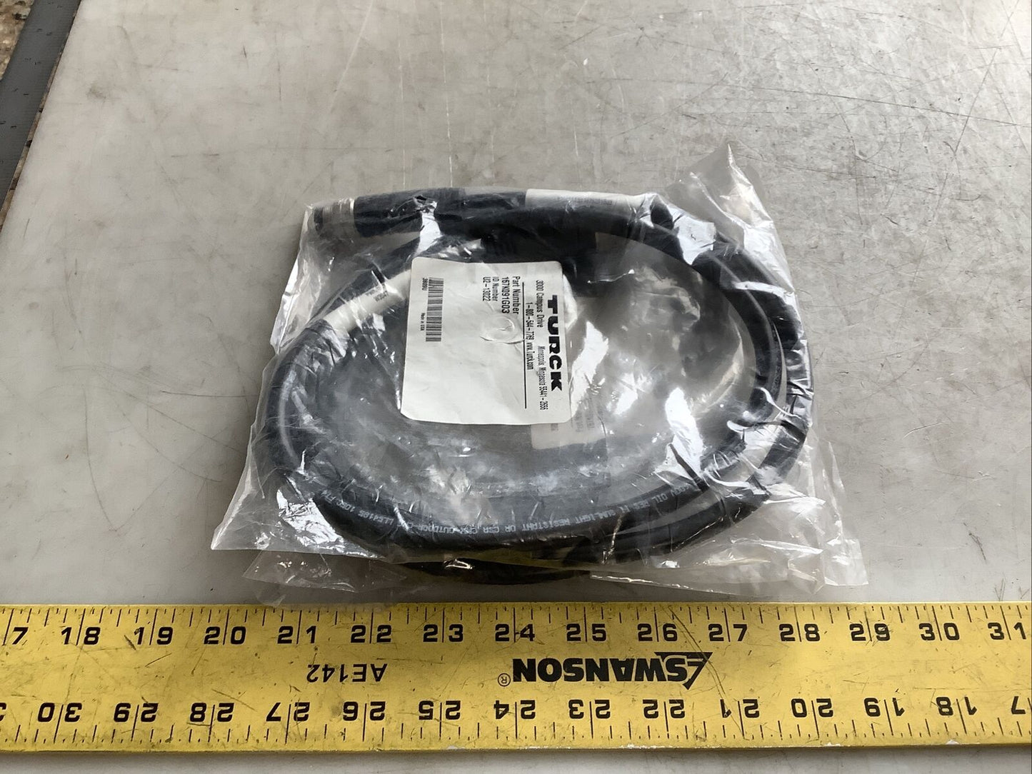 TURCK 167K091G03 U2-13022 CABLE ASSEMBLY U3S - LOT OF 2
