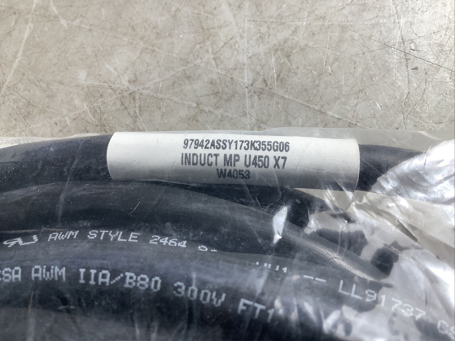 TURCK 13081 U2-16493 CABLE ASSEMBLY U3S