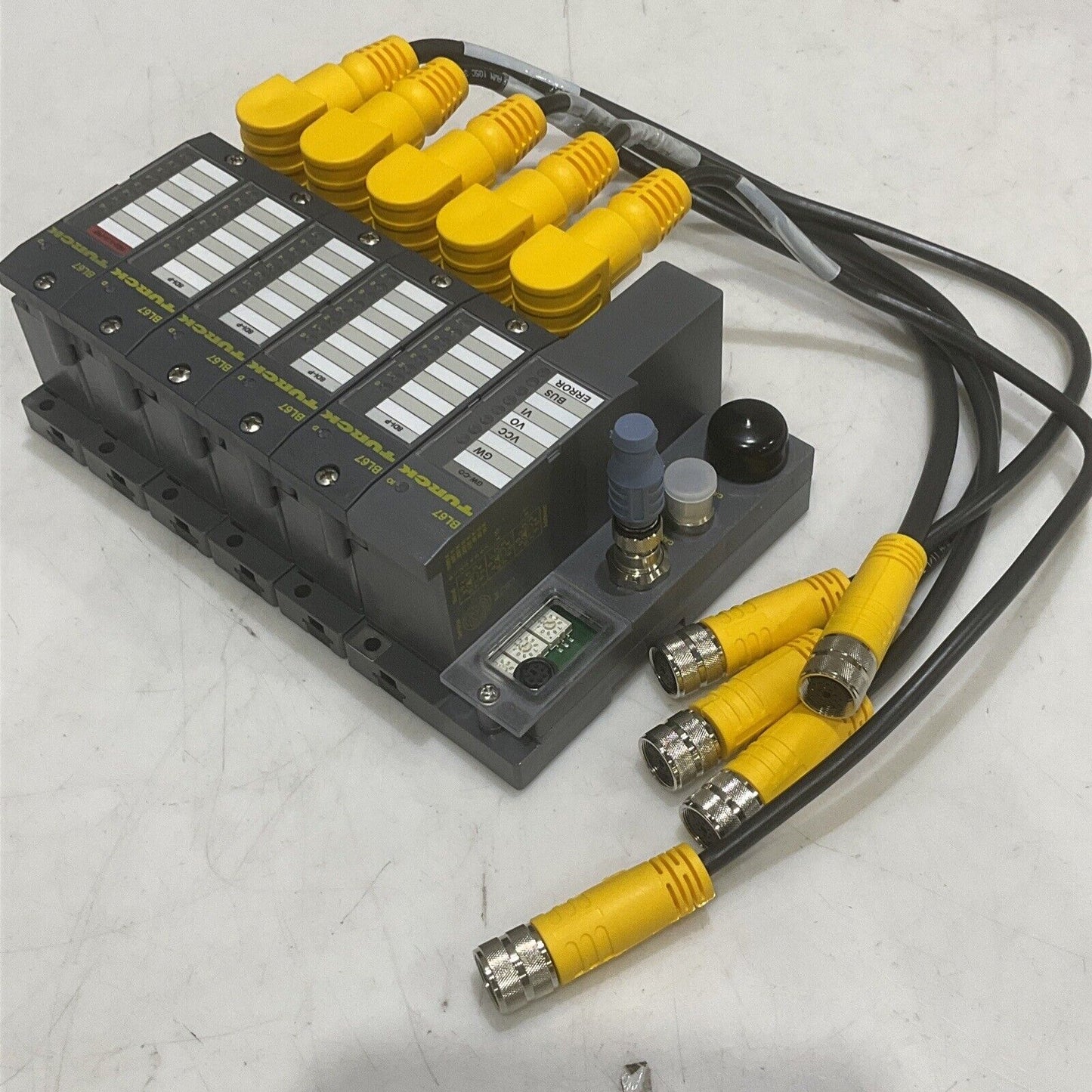 TURCK BL67 BL10009 BL67-B-1M23-19 8DI-P INDEXER ASSEMBLY BLOCK U3S