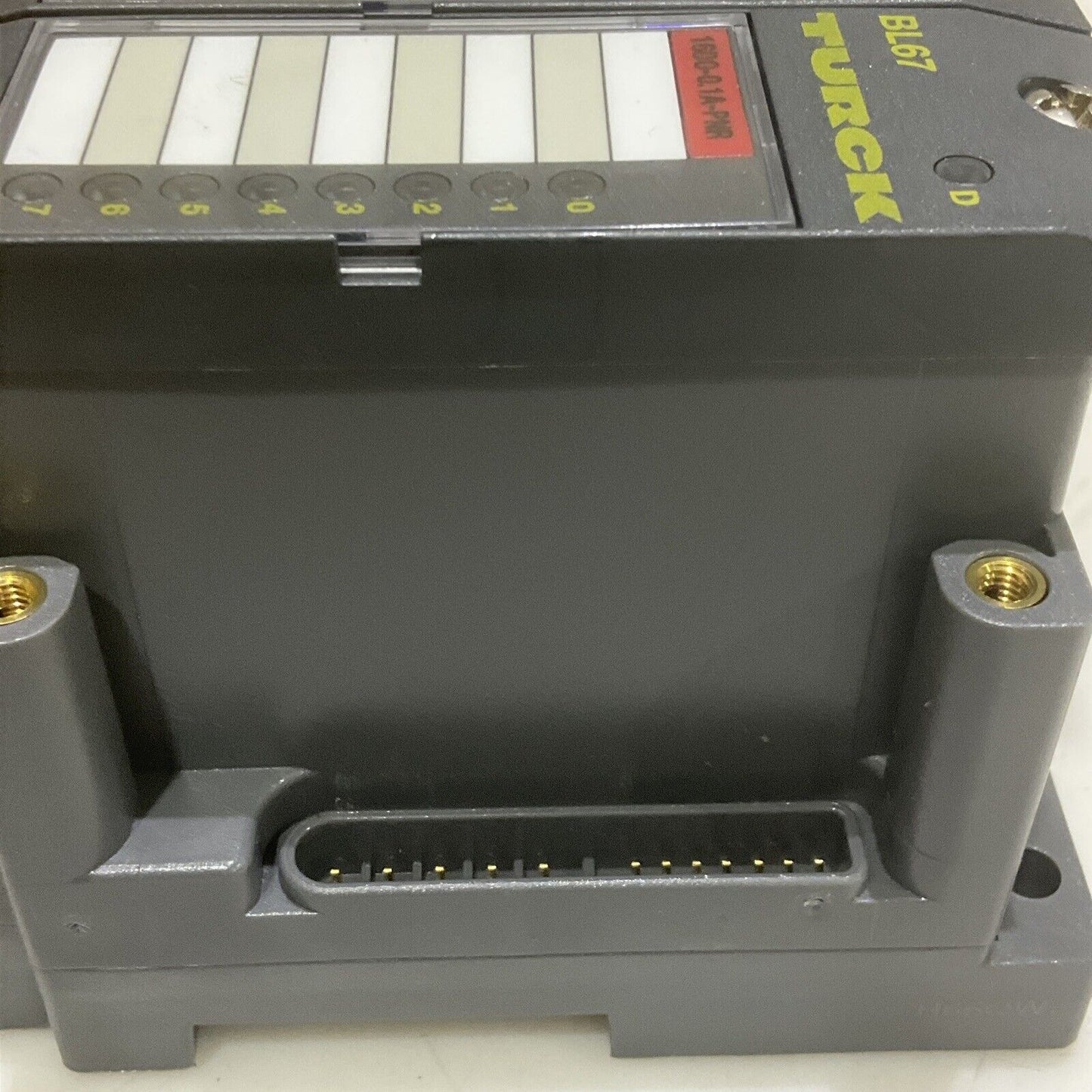 TURCK BL67 BL10009 BL67-B-1M23-19 8DI-P INDEXER ASSEMBLY BLOCK U3S