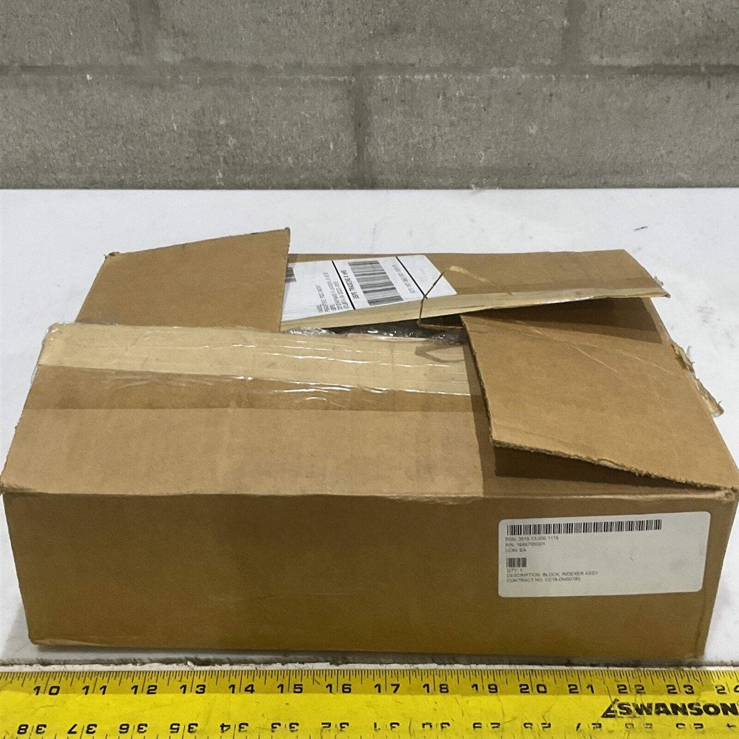 TURCK BL67 BL10009 BL67-B-1M23-19 8DI-P INDEXER ASSEMBLY BLOCK U3S