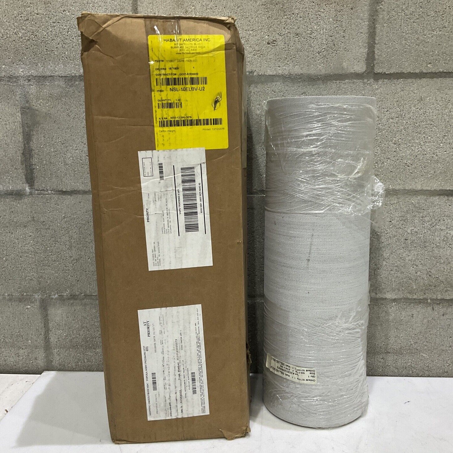 HABASIT AMERICA NSL-10ELBV-U2 HABAFLOW BELT EXTENSION 20 IN X 227 IN U3S