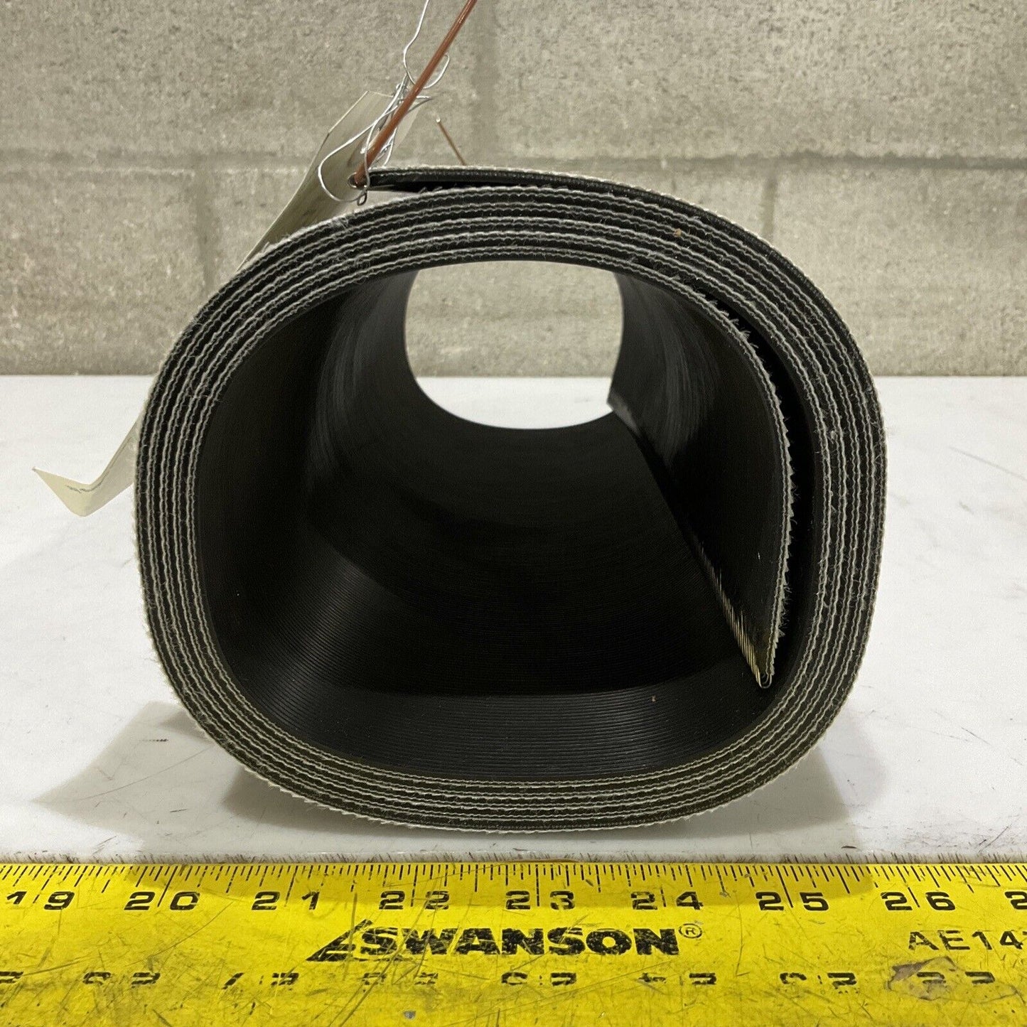 HABASIT AMERICA NSL-10ELBV TUB INDUCT BELT 15 IN X 91 IN U3S