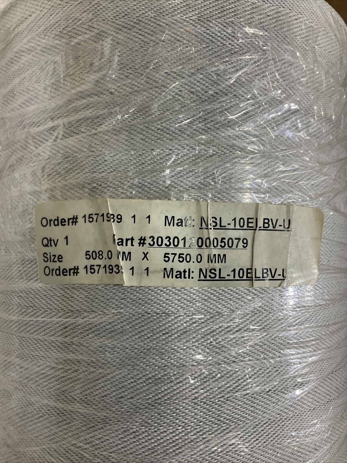 HABASIT AMERICA NSL-10ELBV-U2 HABAFLOW BELT EXTENSION 20 IN X 227 IN U3S