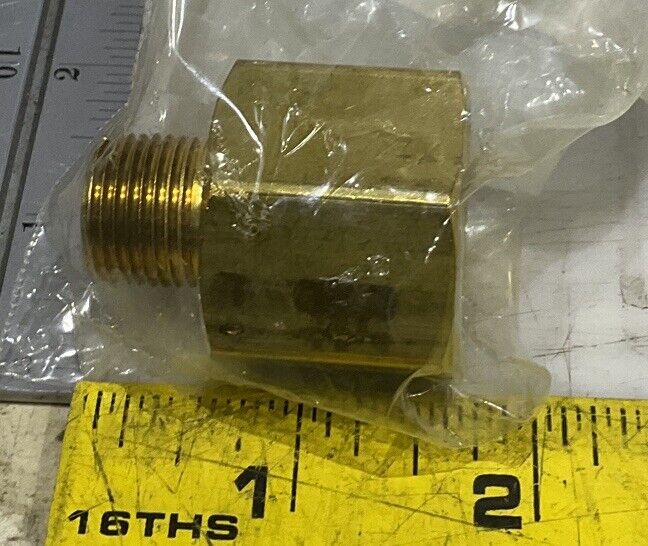BRASS 222P-12-6 REDUCING ADAPTER LOT OF 45 U3S