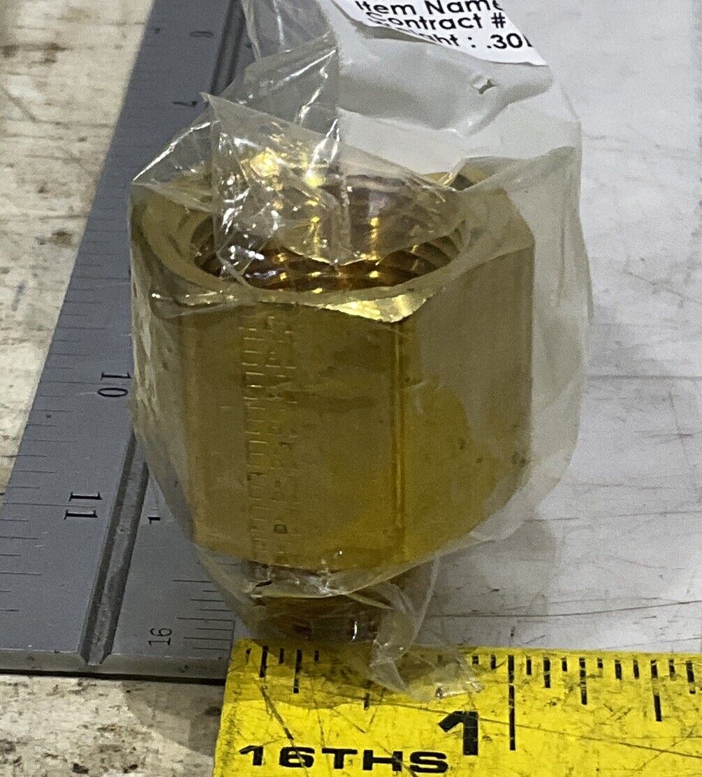 BRASS 222P-12-6 REDUCING ADAPTER LOT OF 45 U3S