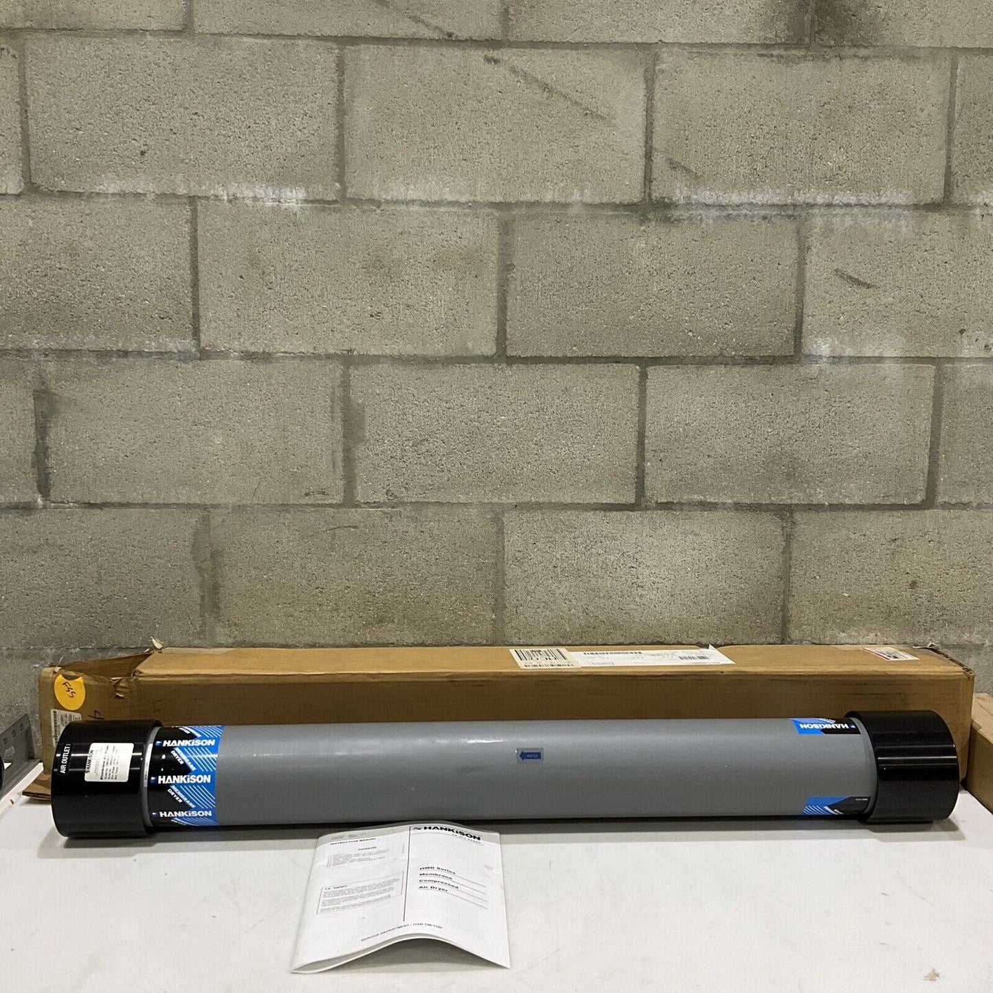 SPX HANKINSON HMD20-6 MEMBRANE AIR DRYER 175 PSIG/ 12 BAR 150 F U3S