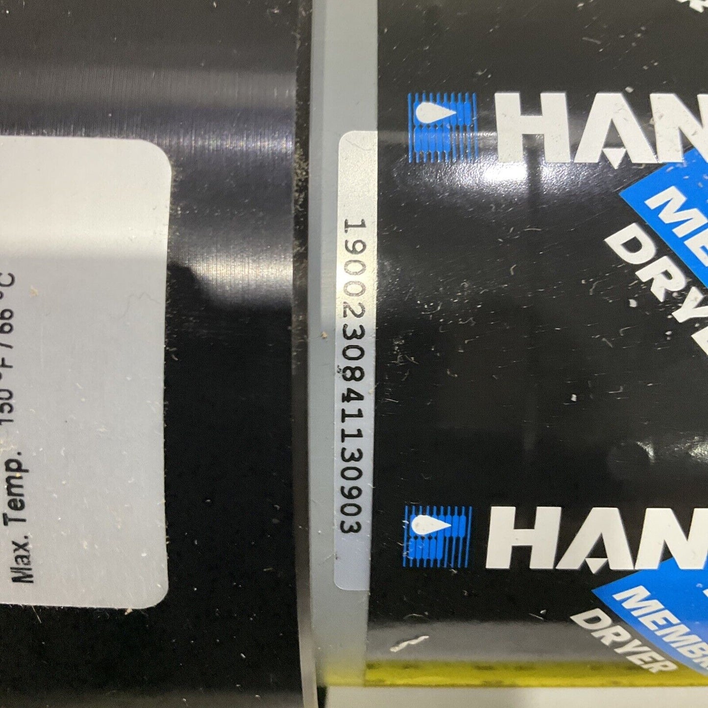SPX HANKINSON HMD20-6 MEMBRANE AIR DRYER 175 PSIG/ 12 BAR 150 F U3S