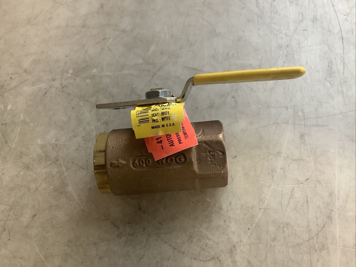 APOLLO 75-104-41 BALL VALVE 3/4NPT U3S