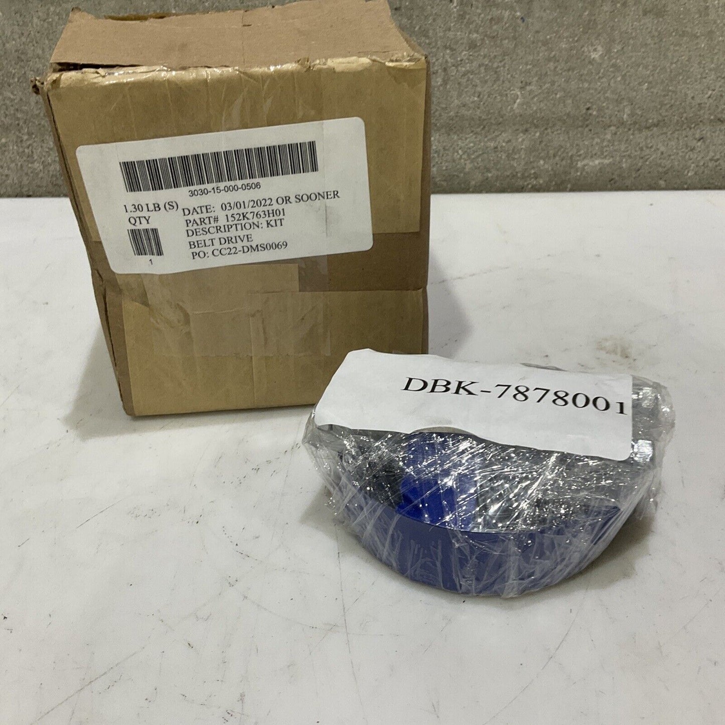 MACRON DBK-7878001 BELT DRIVE KIT U3S