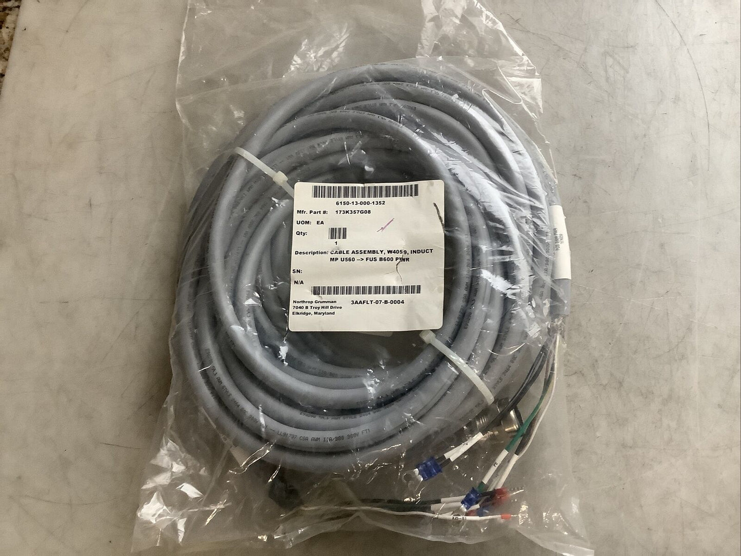 TURCK 13067 U2-16495 CABLE ASSEMBLY U3S
