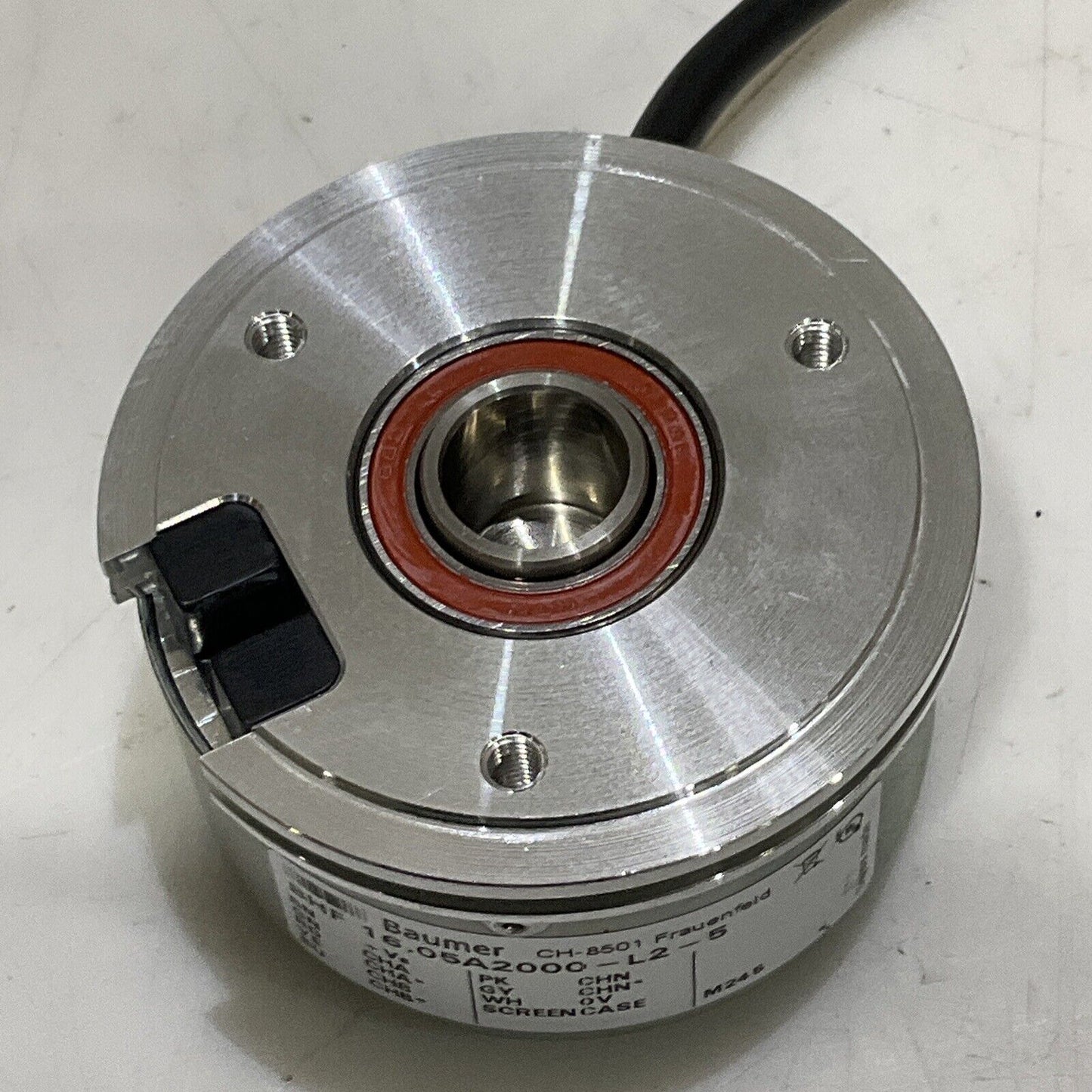 BAUMER CH-8501 BHF 16.05A2000-L2-5 WIRE ENCODER ASSEMBLY U3S