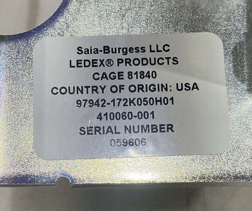 SAIA-BURGESS LEDEX 81840 CAGE STOP DEVICE U3S