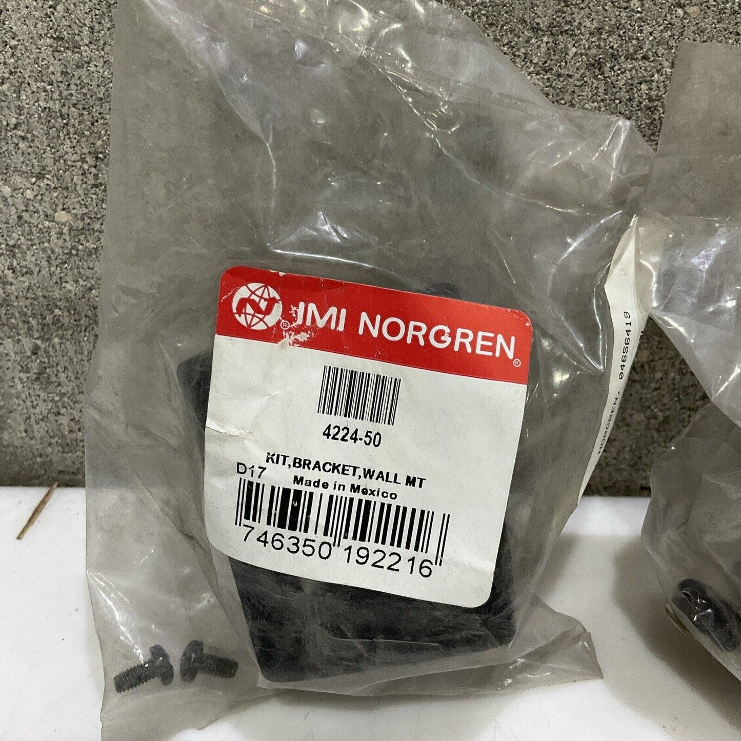 IMI NORGREN 4224-50 WALL MOUNT BRACKET KIT LOT OF 2 U3S