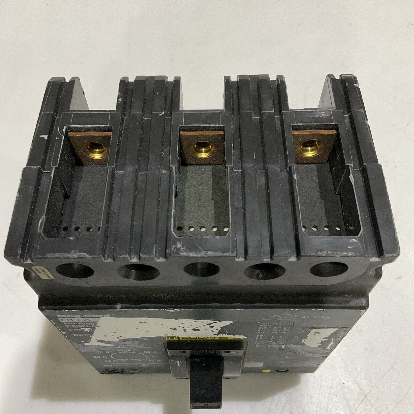 SQUARE D MAG-GARD FH 7 A CIRCUIT BREAKER 600V U4M