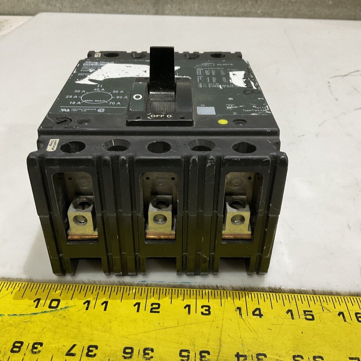SQUARE D MAG-GARD FH 7 A CIRCUIT BREAKER 600V U4M