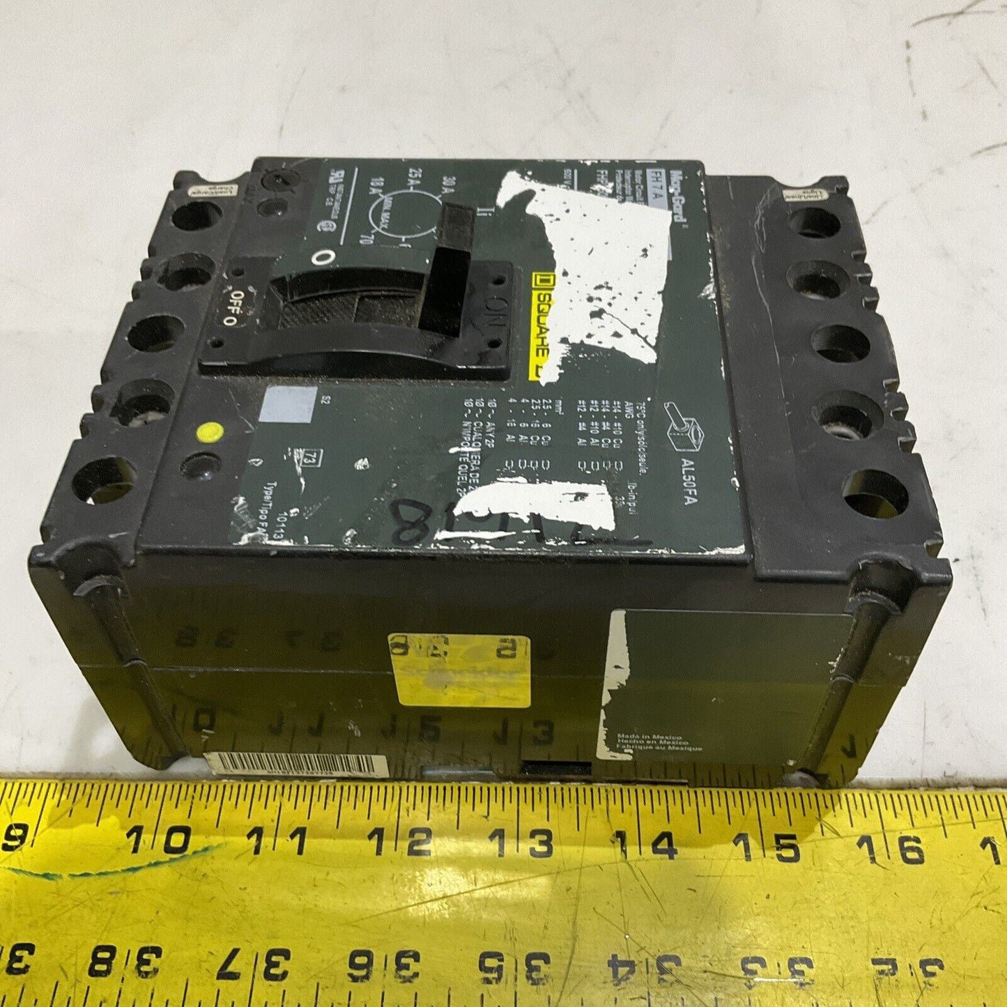 SQUARE D MAG-GARD FH 7 A CIRCUIT BREAKER 600V U4M