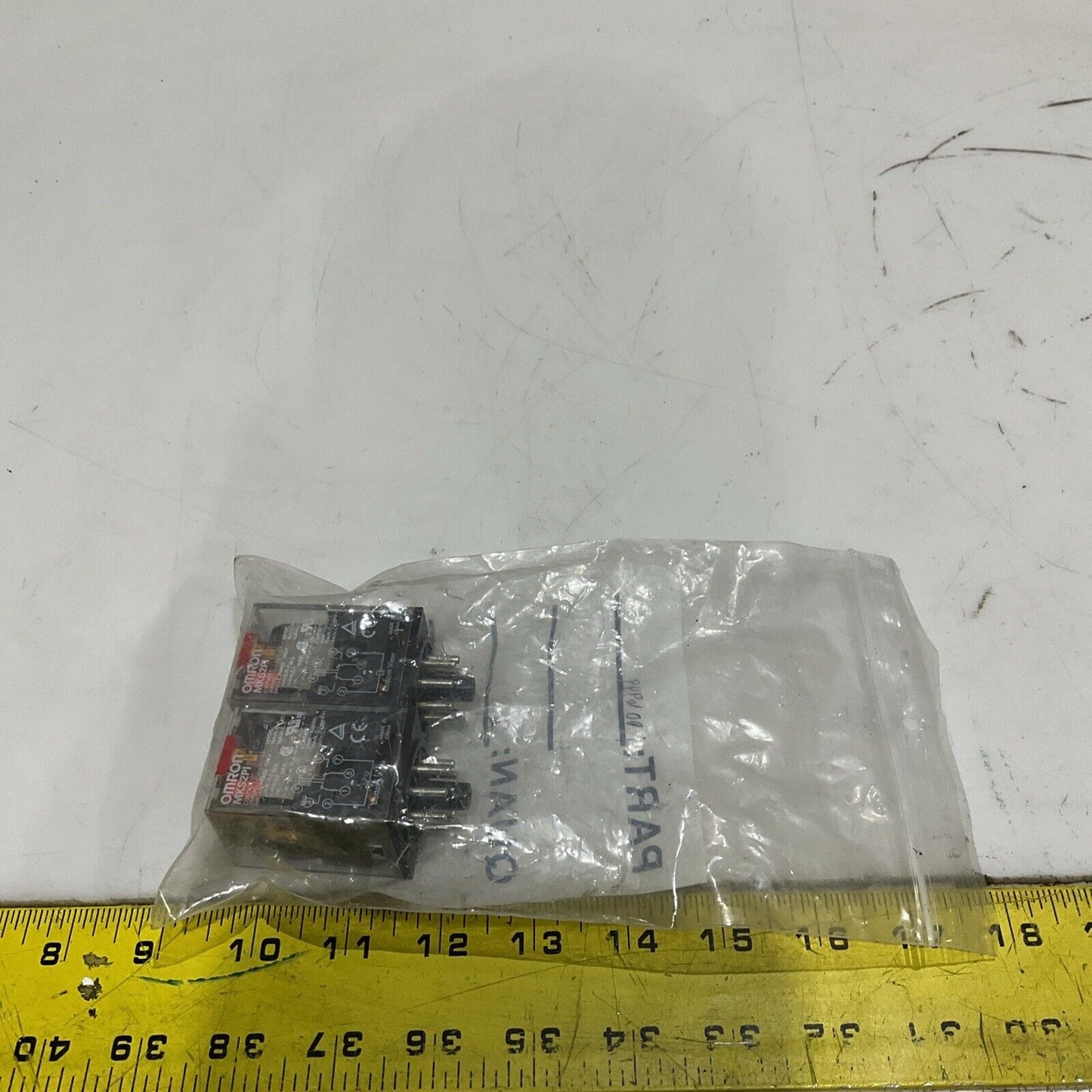 OMRON MKS2PI AC GENERAL POWER RELAY LOT OF 2 U4M