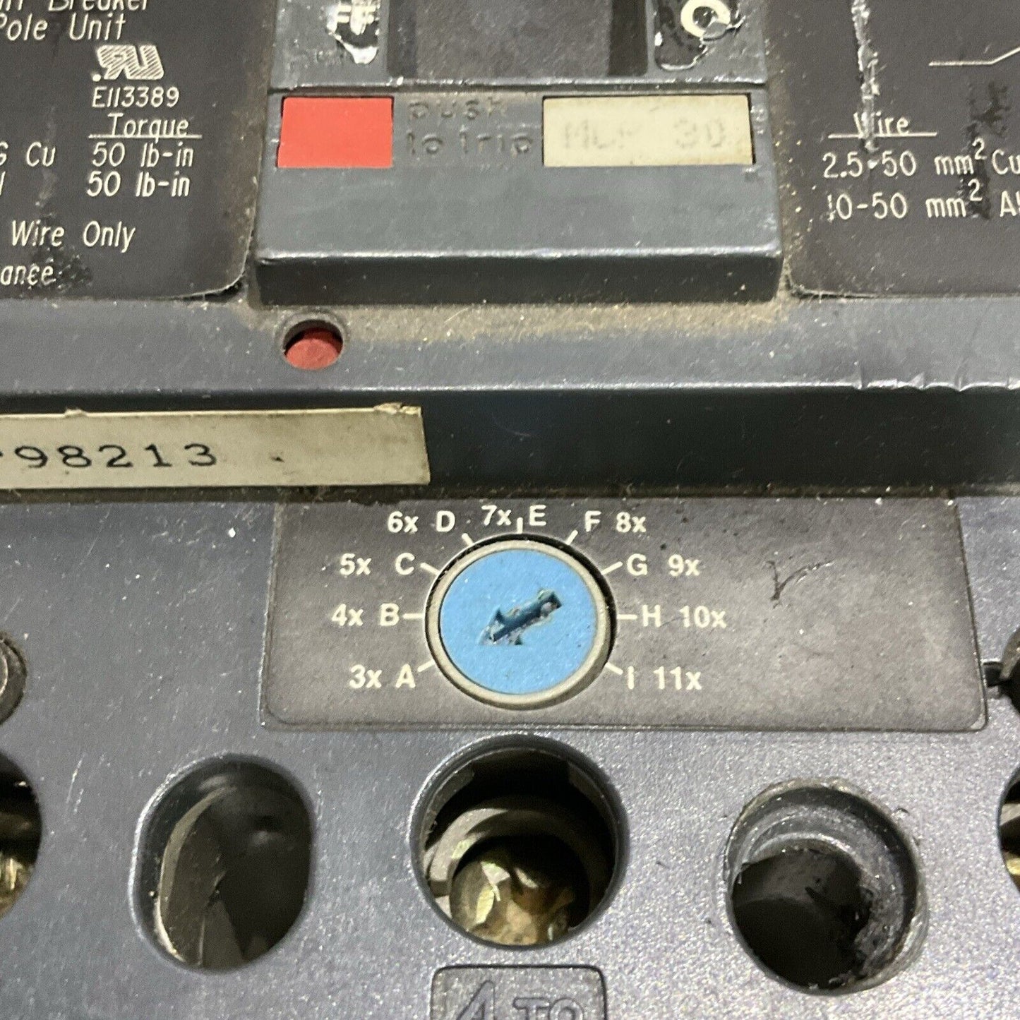 SQUARE D MAG-GARD GJL36030M04 POWERPACT CIRCUIT BREAKER 30A 3P U4M