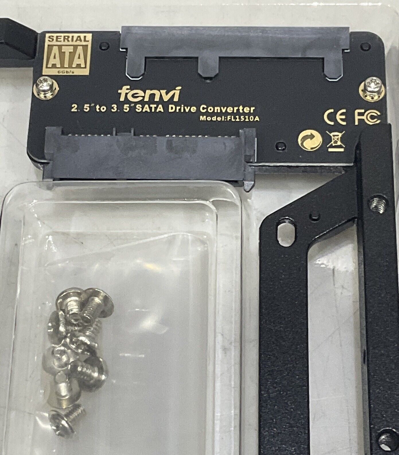 FENVI 2.5” TO 3.5” DRIVE CONVERTER BRACKET LOT OF 2 U3S