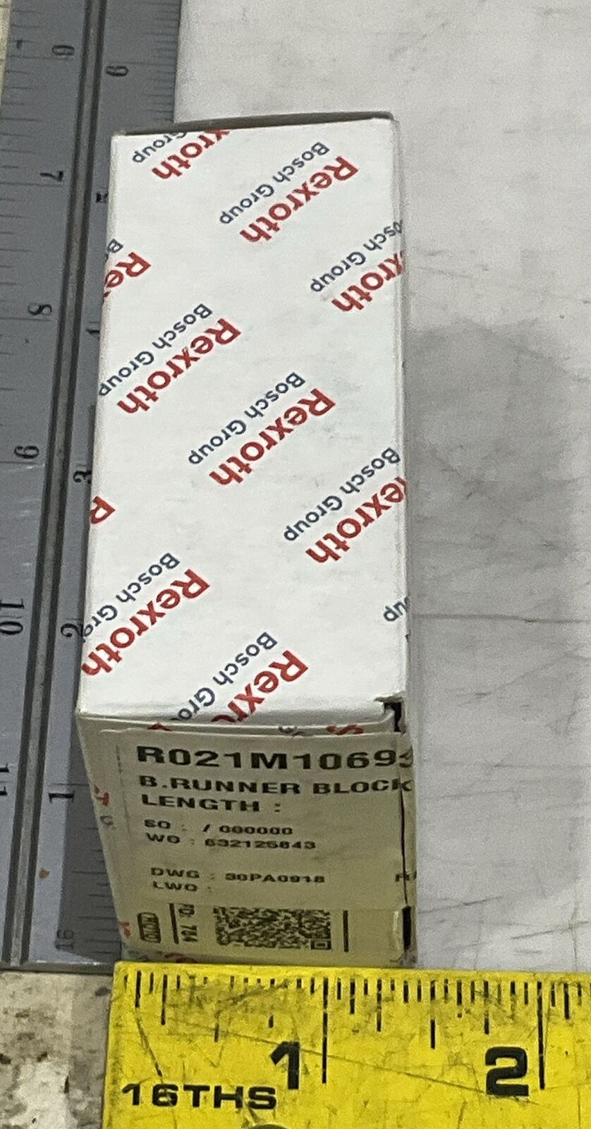 REXROTH R021M10693 BLOCK RUNNER SEAL KIT U3S