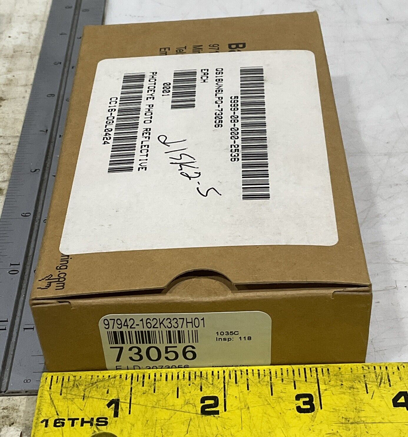 BANNER ENGINEERING QS18VN6LPQ-73056 PHOTOELECTRIC SENSOR U3S