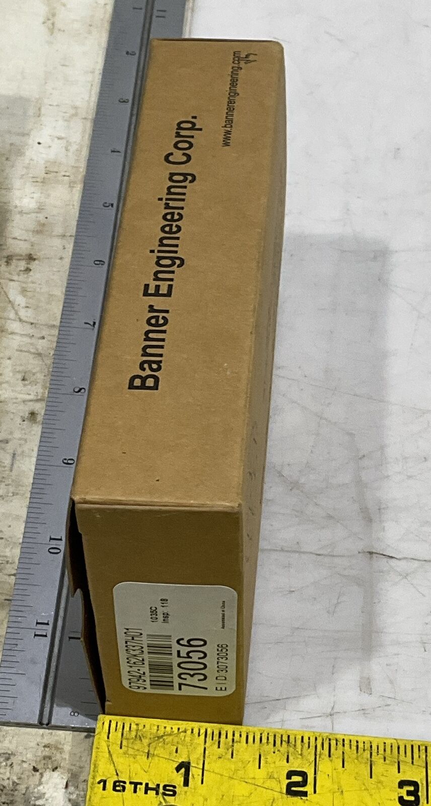 BANNER ENGINEERING QS18VN6LPQ-73056 PHOTOELECTRIC SENSOR U3S