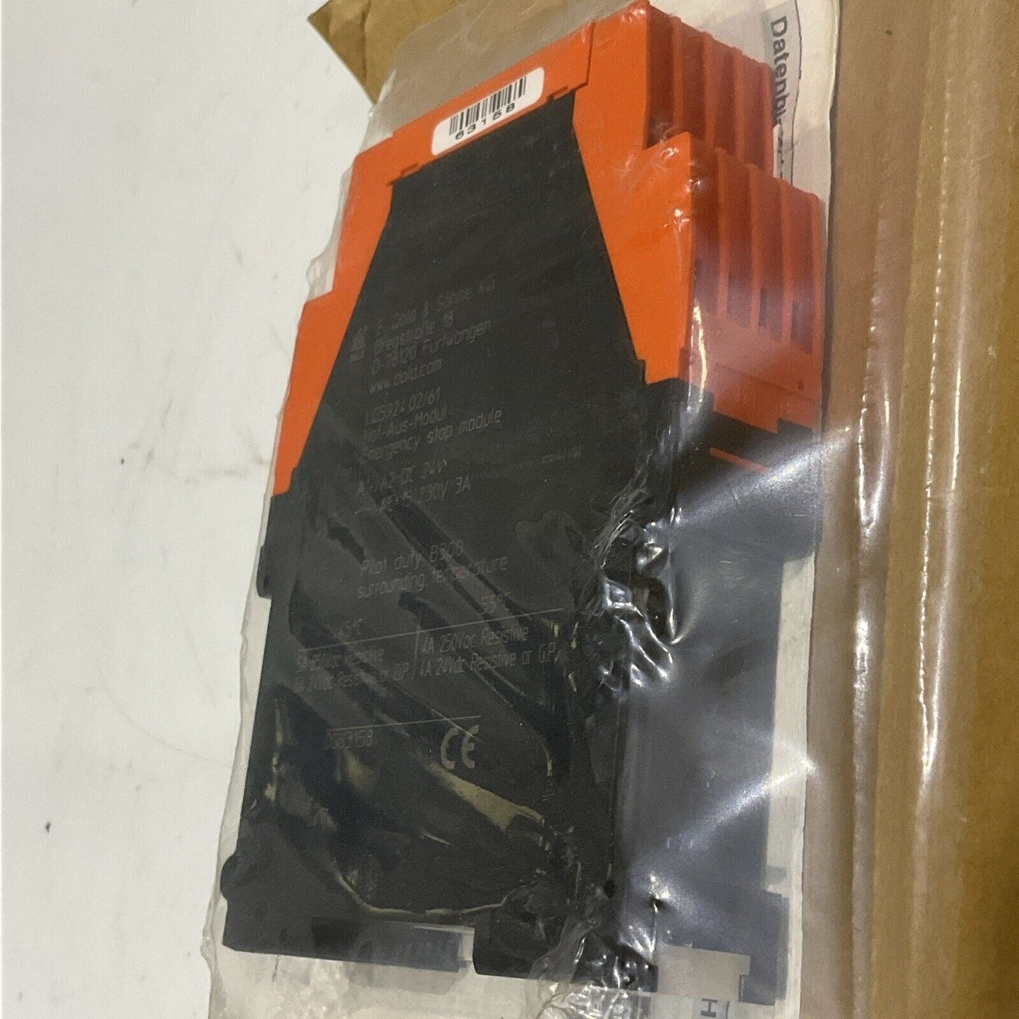 E. DOLD & SÖHNE KG LG5924.02/61 EMERGENCY STOP MODULE U4M