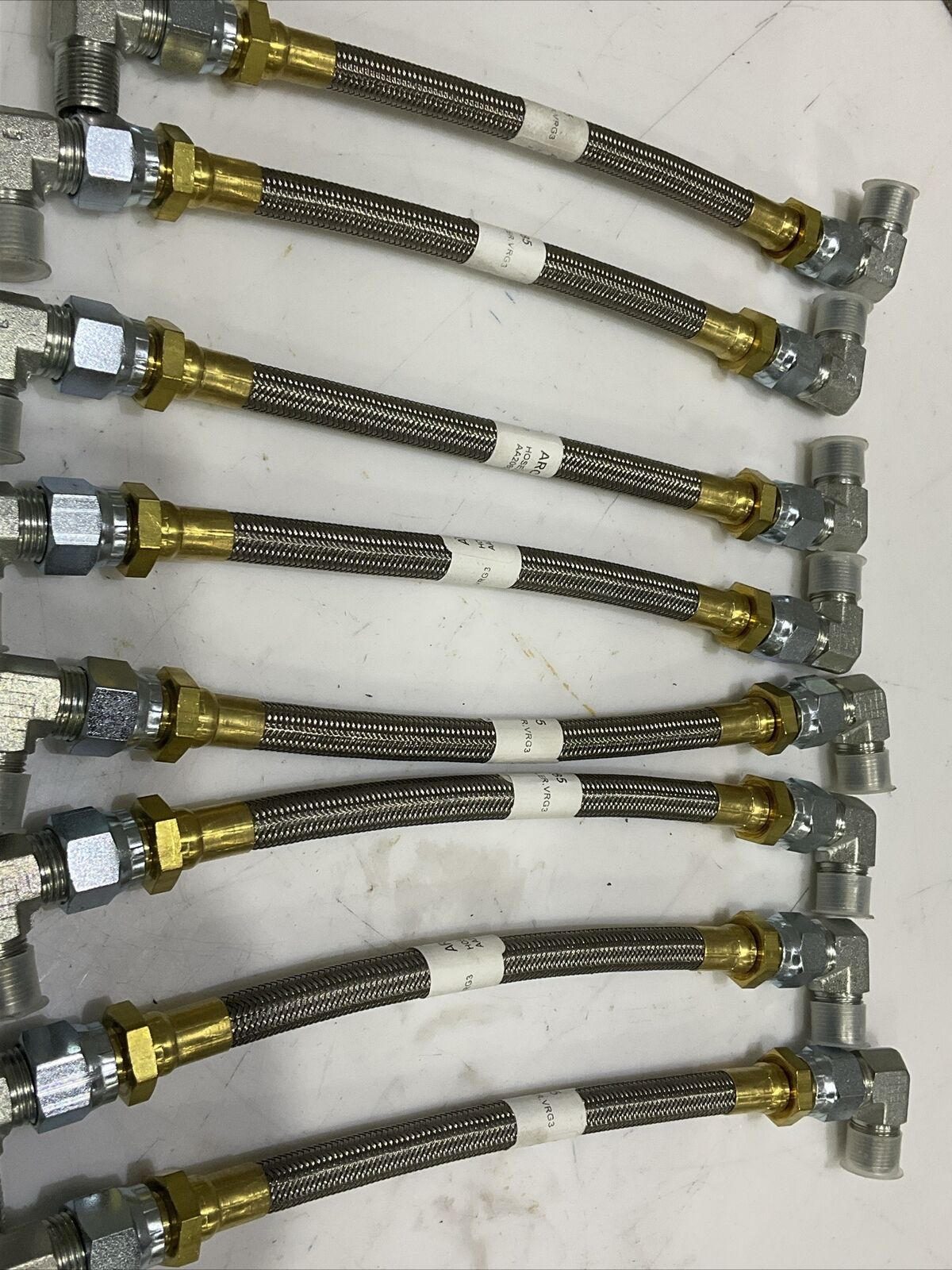 ARIEL B-1032 AA208645A VRG3 ARC-188285 OIL COOLER HOSE LOT OF 8 U4M