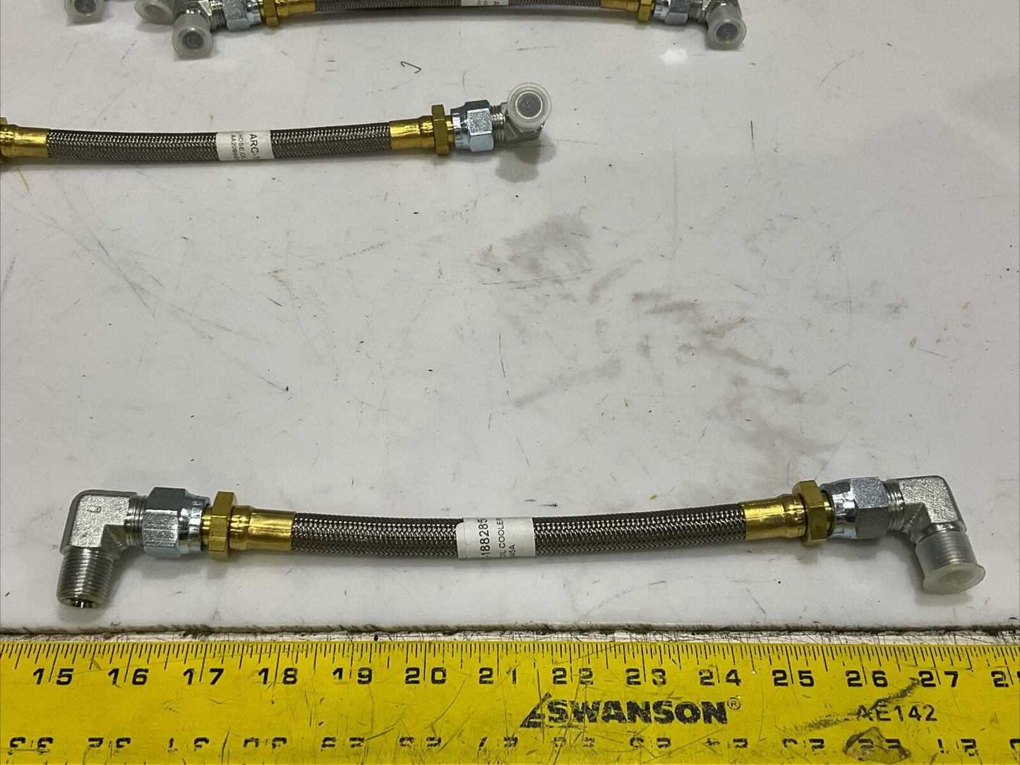 ARIEL B-1032 AA208645A VRG3 ARC-188285 OIL COOLER HOSE LOT OF 8 U4M