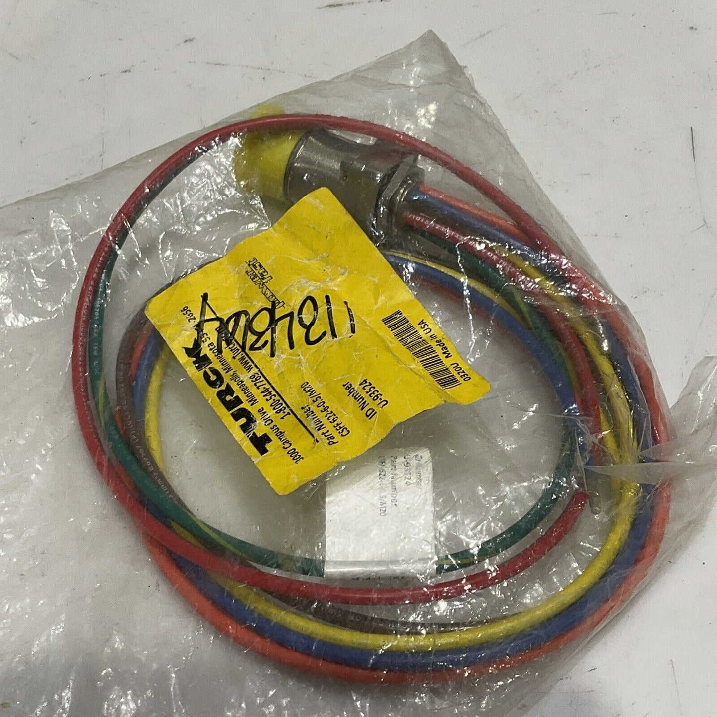 TURCK CSFF 633-6-0.5/M20 U-93524 POWER FAST CONNECTOR U4M
