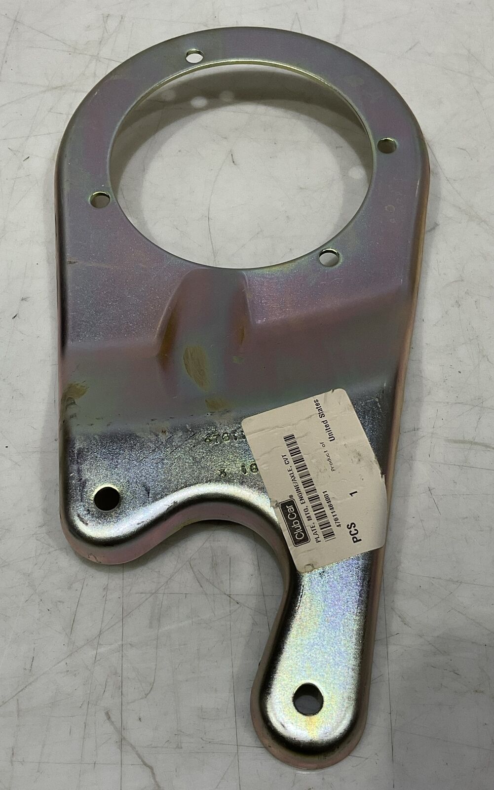 CLUB CAR 47611484001 CVT ENGINE/AXLE MOUNTING PLATE 554